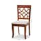 Baxton Studio Mael Modern and Contemporary Grey Fabric and Walnut Brown Finished Wood 2-Piece Dining Chair Set 183-10542-Zoro - alternate 8